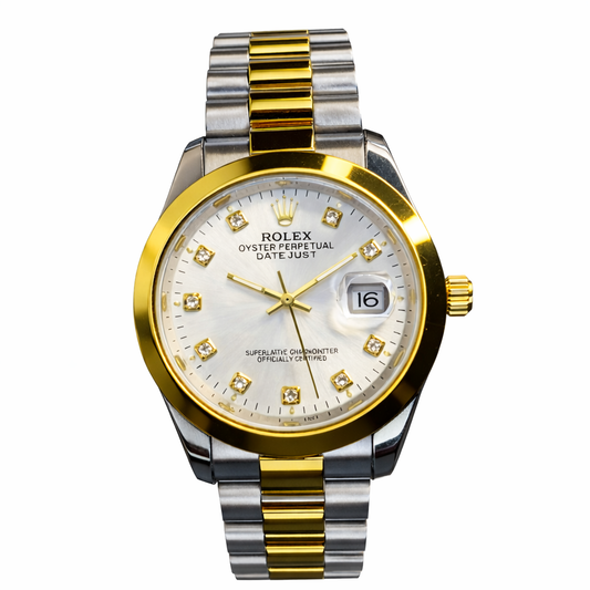 Rolex Oyster Perpetual Datejust Two-Tone Gold & Silver